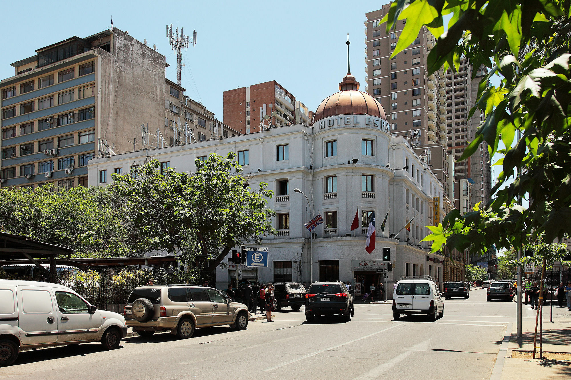 Hotel Espana 산티아고 외부 사진
