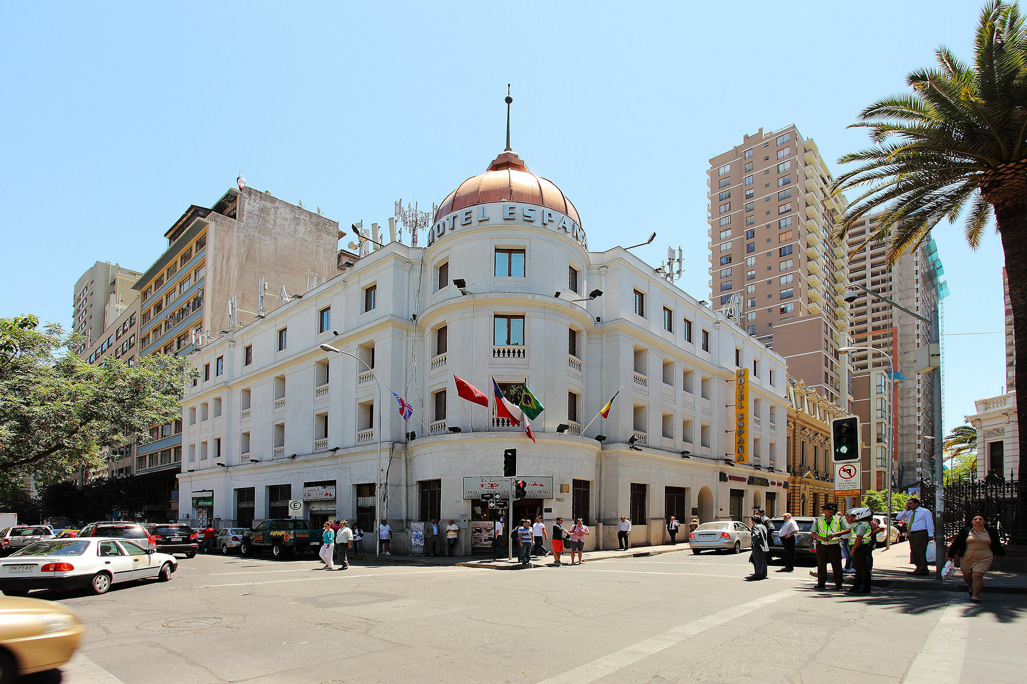 Hotel Espana 산티아고 외부 사진